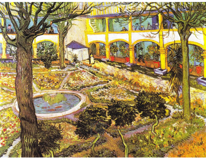 R2-1476 Vincent van Gogh - Zahrada nemocnice v Arles