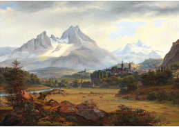 DDSO-1602 Frederik Hansen Sodring - Pohled na Berchtesgaden