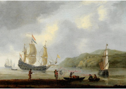 DDSO-1853 Reinier Nooms - Lodě mimo opevněné pobřeží