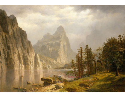 DDSO-2118 Albert Bierstadt - Řeka Merced