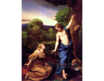 VSO134 Antonio da Correggio - Ježíš a Marie Magdaléna
