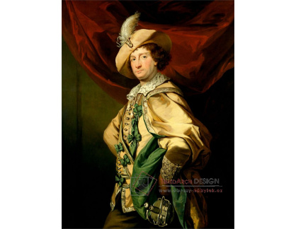 XV-249 Benjamin van der Gucht - Henry Woodward jako Petruchio ve Zkrocení zlé ženy