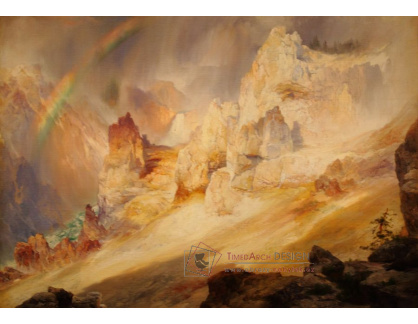 KO VI-398 Thomas Moran - Duha nad Grand Canyon v Yellowstone