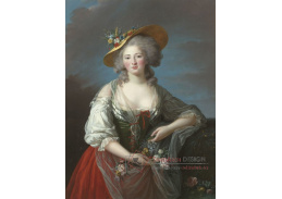 PORT-127 Elisabeth Vigee-Lebrun - Portrét princezny Alžběty