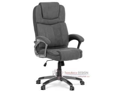 KA-C715 GREY2, kancelářské křeslo, látka šedá