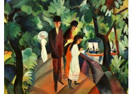 A-6066 August Macke - Procházka po mostě