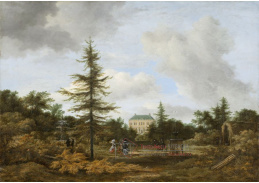 D-7305 Jacob van Ruisdael - Venkovský dům v parku