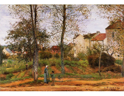 VCP-159 Camille Pissarro - Krajina poblíže Louveciennes