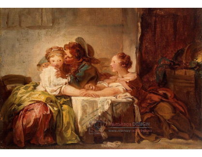 VJHF 22 Jean-Honoré Fragonard - Polibek