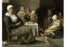 SO XII-277 Louis Le Nain - Selský interiér