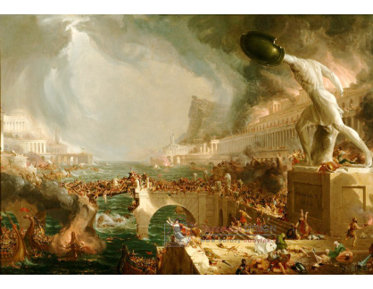 KO VI-383 Thomas Cole - Konec řimského impéria