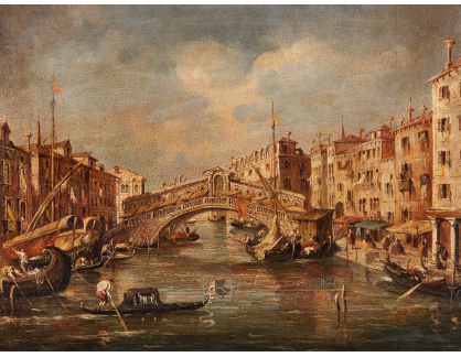 A-3475 Giuseppe Ponga - Most Rialto v Benátkách