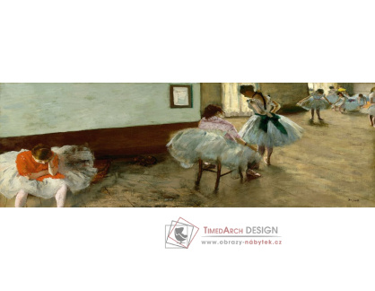 D-8433 Edgar Degas - Lekce tance