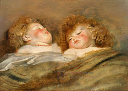 VRU204 Peter Paul Rubens - Dvě spící děti