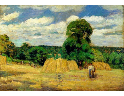 VCP-247 Camille Pissarro - Sklizeň v Montfoucault