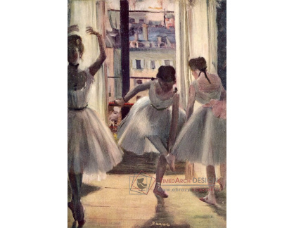 VR6-31 Edgar Degas - Tanečnice ve zkušebně