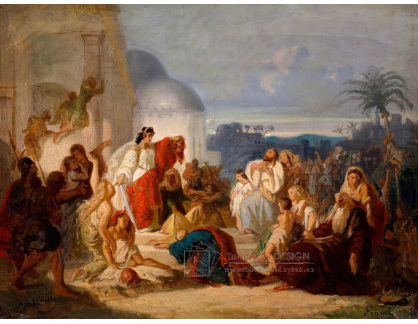 SO XII-47 August von Heckel - Judita ukazující hlavu Holofernese