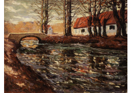 KO III-121 Ernest Lawson - Říční krajina