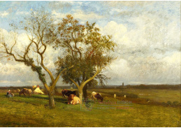 KO IV-273 Jules Dupre - Krajina s krávami