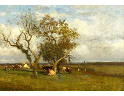 KO IV-273 Jules Dupre - Krajina s krávami