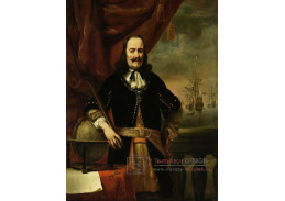 PORT-543 Ferdinand Bol a Willem van de Velde - Portrét Michiela de Ruyter