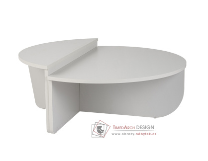 ORION, konferenční stolek 90x60cm, šedá