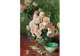 A-1394 Carl Moll - Bílé růže