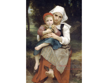 R15-62 Adolph William Bouguereau - Bratr se sestrou