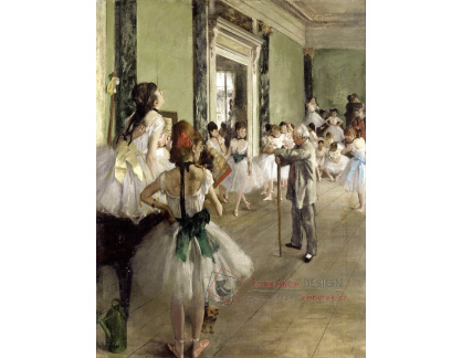 VR6-27 Edgar Degas - Taneční škola