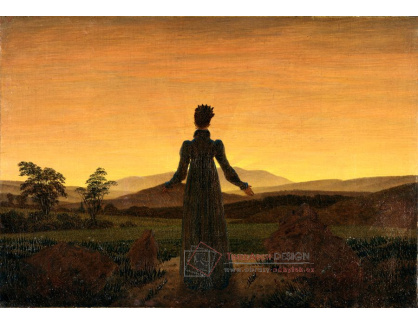 VSO 538 Caspar David Friedrich - Žena před západem slunce