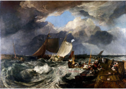 SO VI-317 Joseph Mallord William Turner - Přístavní molo v Calais