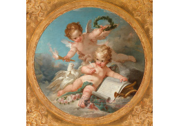 KO III-132 Francois Boucher - Alegorie poezie