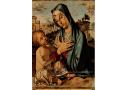 KO V-389 Bartolomeo Montagna - Madonna a dítě