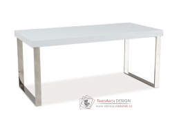 ROSA, konferenční stolek, bílý lak