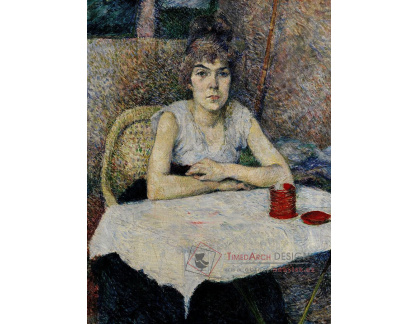 DDSO-4706 Henri Toulouse-Lautrec - Mladá žena u stolu
