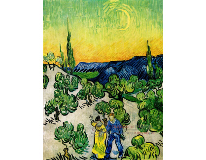 R2-678 Vincent van Gogh - Procházka v měsíčním svitu