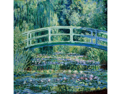 VCM 139 Claude Monet - Japonský most s lekníny