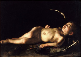 VCAR 13 Caravaggio - Spící Amor