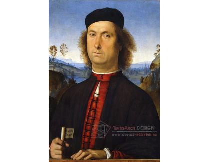 SO VII-178 Pietro Perugino - Portrét Francesca delle Opere