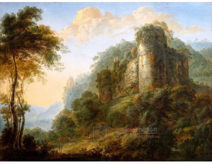 SO IV-149 Gillis Neyts - Krajina se zříceninou hradu