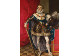 PORT-150 Frans Pourbus - Portrét Jindřicha IV