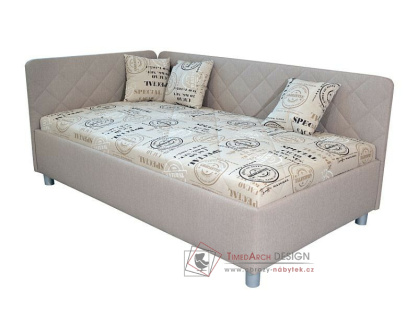 SORBONA, postel - válenda 90x200cm, výběr provedení
