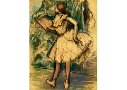 A-189 Edgar Degas - Tanečnice s vějířem