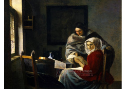 DDSO-2407 Johannes Vermeer - Dívka v přestávce výuky hudby
