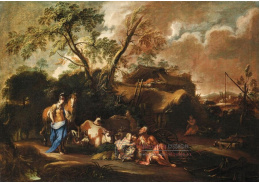 A-8439 Petruccio Perugino - Erminia a pastýři