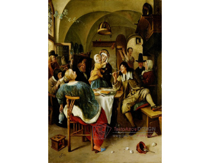 DDSO-2799 Jan Steen - Rodinná scéna