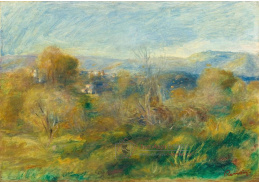 D-6711 Pierre-Auguste Renoir - Krajina s vesnicí v údolí