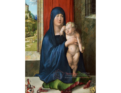 VR12-30 Albrecht Dürer - Madonna s dítětem