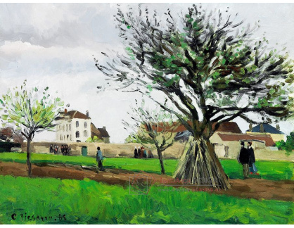 VCP-338 Camille Pissarro - Jabloně v Pontouise