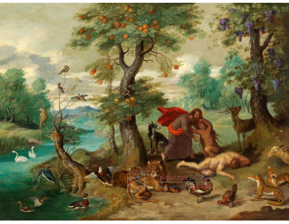 DDSO-743 Jan Brueghel - Stvoření Evy